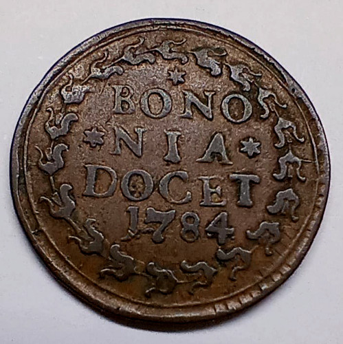 Antica moneta del - 1784, pio