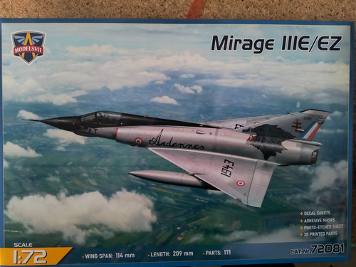 Dassault mirage iii iiie - 1/72,