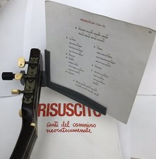 Porta CANTI CAMMINO NEOCATECUMENALE PER STRUMENTI MUSICALI CHITARRA RISUSCITÒ 3D