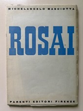 Ottone Rosai di Michelangelo Masciotta Monografie d'arte Ed. Parenti 1940