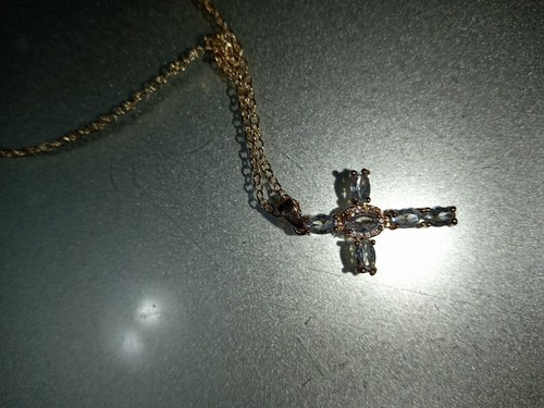 Collana ferro rame - collana, zircone