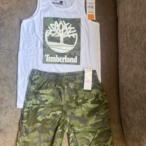 Timberland bianco verde set - bianco, e