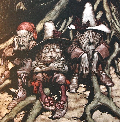 Exrare arthur rackham rip - rackham, van