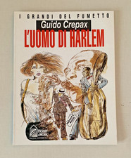 L'UOMO DI HARLEM-I GRANDI DEL FUMETTO-GUIDO CREPAX,ED. HOBBY & WORK,DA MAGAZZINO