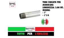 Tubo Zincato Canna idraulica