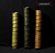 Tre antichi ciondoli a spirale - Oromo - Etiopia