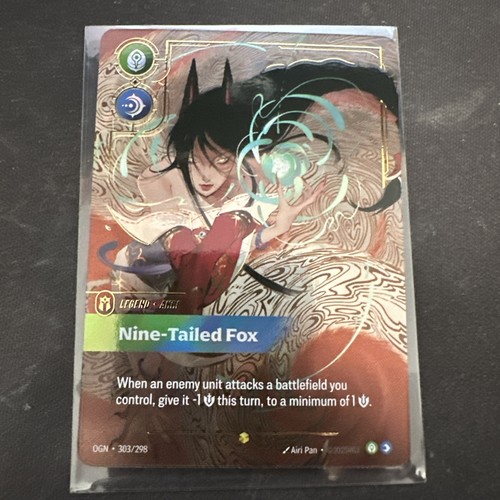 Riftbound ahri volpe a nove - riftbound:,