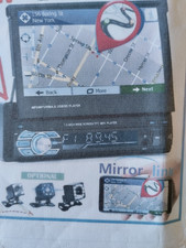 AUTORADIO 1DIN 7 POLLICI NUOVO GPS RDS  TELECAMERA