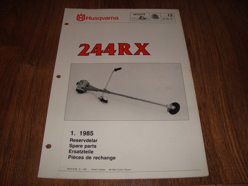 Husqvarna brush cutter 244rx - husqvarna,