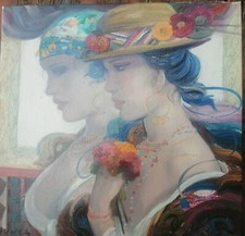 VULIC JOVAN olio su tela