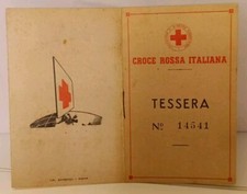 TESSERA CROCE ROSSA ITALIANA