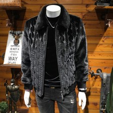 Cappotto pelliccia visone oro