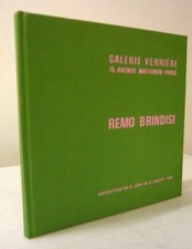 REMO BRINDISI.Galerie Verrière,Paris 1974[catalogo mostra arte contemporanea