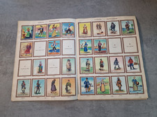 2 Album popoli continenti costumi BEA 1950 da recupero con circa 620 figurine