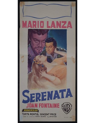 Locandina serenata mario - locandina, lanza