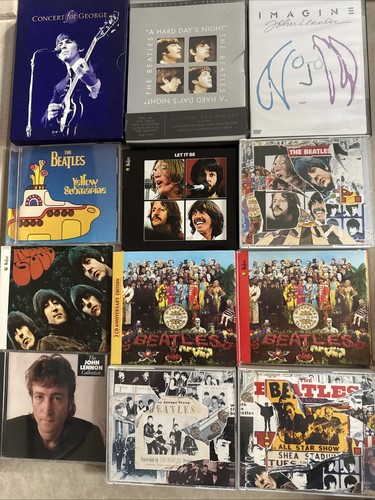 The beatles cds lot plus - of, 9