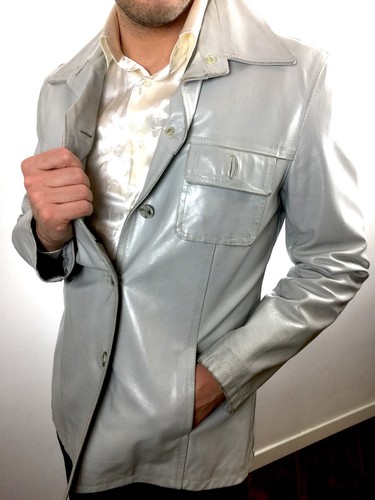 Giacca vera pelle made in - |,
