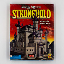 STRONGHOLD US Import per IBM PC MS-DOS 3,5" dischi Kingdom Simulator Big Box D&D