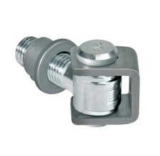 COMUNELLO 120  CARDINE CARDINI CON CAVALLOTTO E BUSSOLA PER CANCELLI BATTENTI