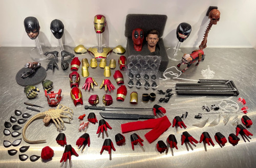 Lotto hot toys figure head - 1:6,