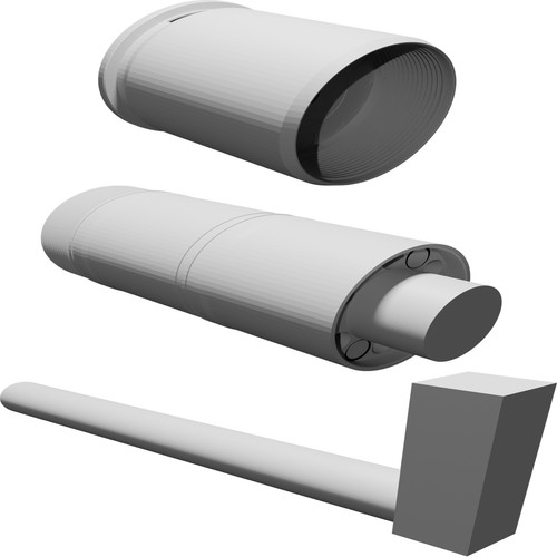 Kit guscio granata per softair - guscio,