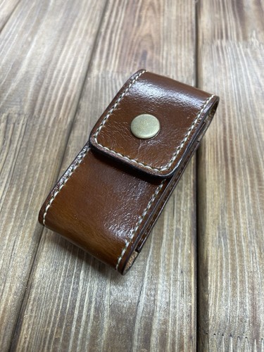 Fodero pelle marrone per - in,