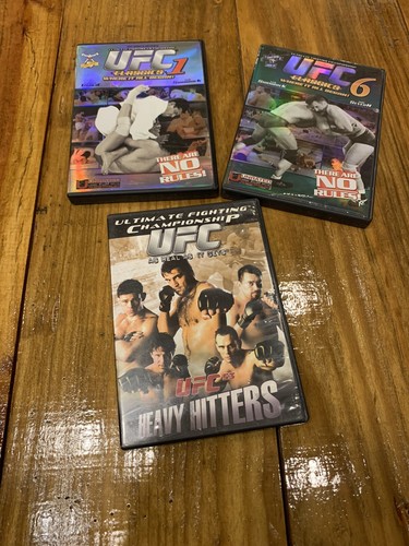 Ufc dvd lot 6 - ,