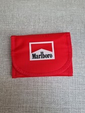 Marlboro Portafoglio Portamonete Porta Carte Rosso vintage nuovo