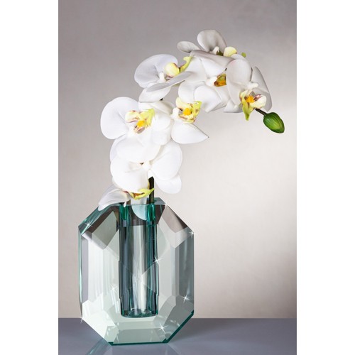 Vaso cristallo turchese - cristallo,