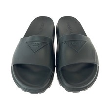 PRADA Slide sandals logo