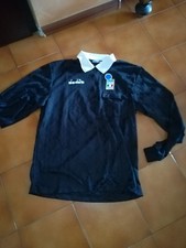 '90 MAGLIA CALCIO SHIRT ARBITRO DIADORA VINTAGE TG.L AIA FIGC REFEREE