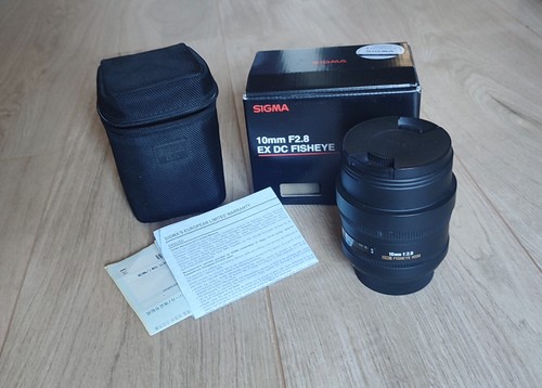 Objectif sigma fisheye 10mm - fisheye,