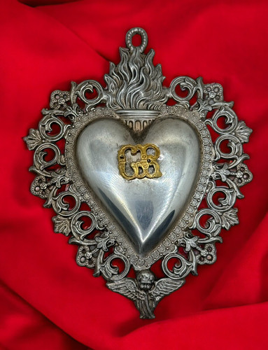 Voto cuore sacro - sacro, 10x13cm