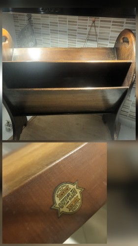 Portariviste vintage legno - in,