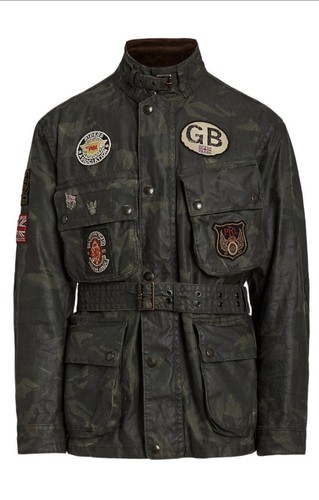 Giacca motociclista polo - da,
