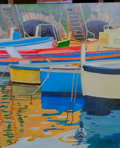 Quadro dipinto olio tela - quadro,