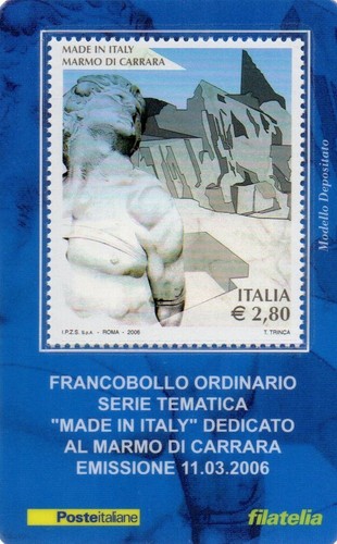 2006 tessera filatelica - filatelica, unif
