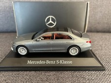 Herpa 1:43 Mercedes Classe S versione lunga V223 grigio selenite B66960631 nuovo imballo originale