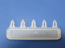 PANDUIT  PK156 Qty of 50 per Lot TAGNATURALPLASTIC5PRONG