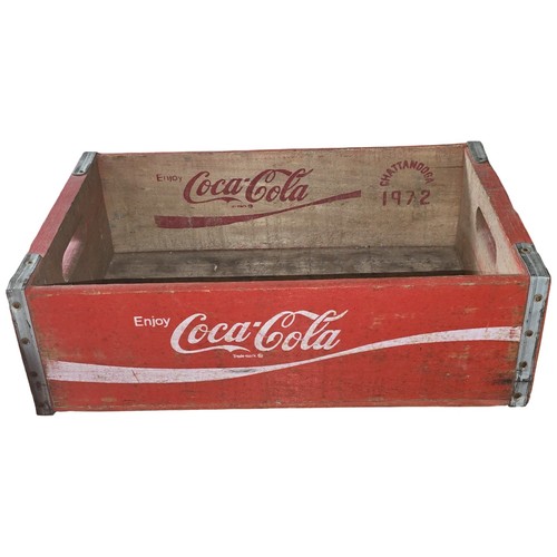 Cassa legno coca cola - cassa, 1972