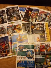 Lego catalogues x 7 star wars