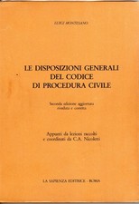 Le disposizioni generali del Codice di procedura civile