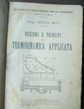 Fisica Termodinamica Applicata Macchine Stantuffo Motori Gas Turbine Idrauliche