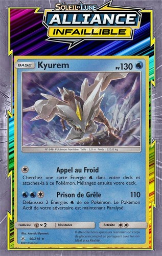 Kyurem holo sl10 alliance - kyurem, sl10:alliance