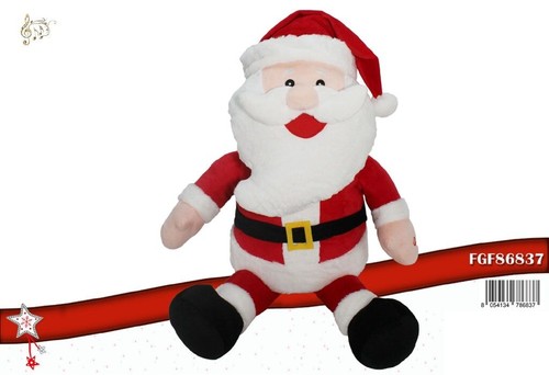 Pupazzo peluche babbo - pupazzo,