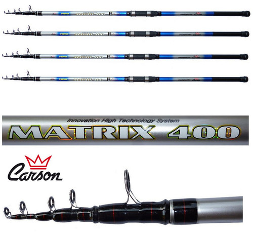 Kit canne surfcasting matrix - 4,
