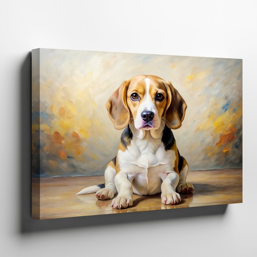 Beagle cane tela arte - , da