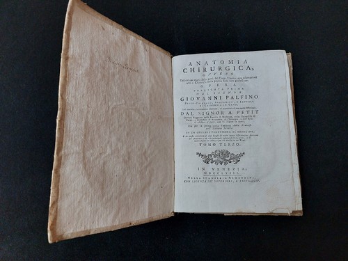 Libro antico anatomia - antico,