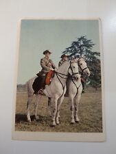 Cartolina Carabinieri A Cavallo 1929 Uniforme Coloniale