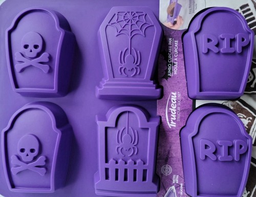 Trudeau silicone 6ct halloween - trudeau,